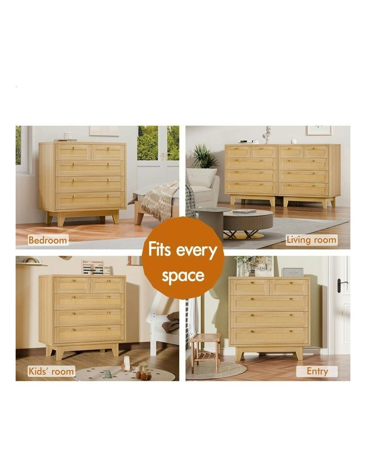 5 Chest of Drawers in Wood image 3