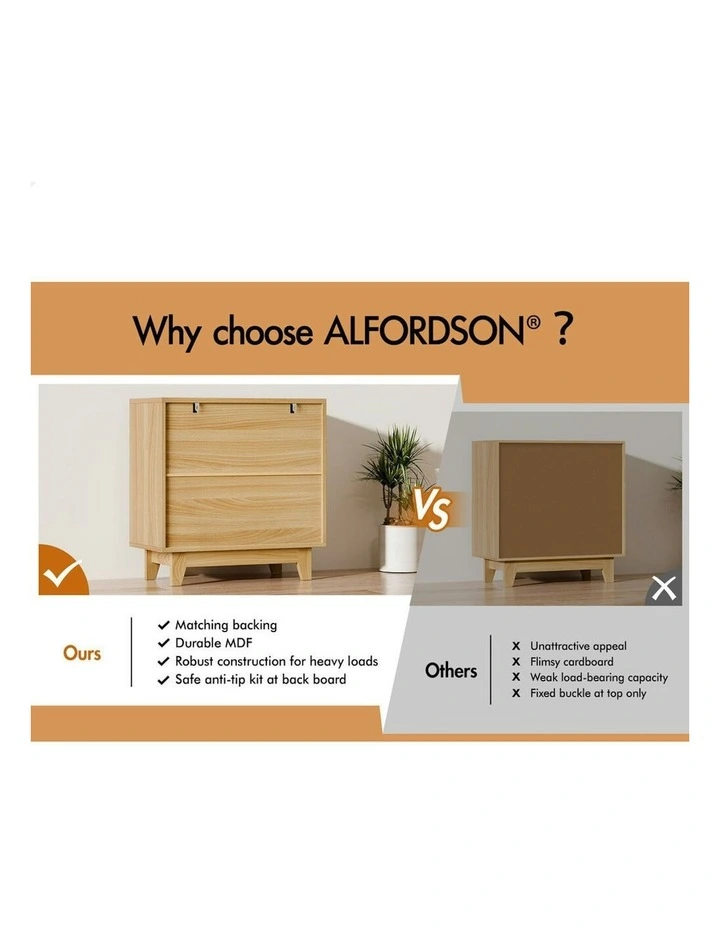 5 Chest of Drawers in Wood image 5