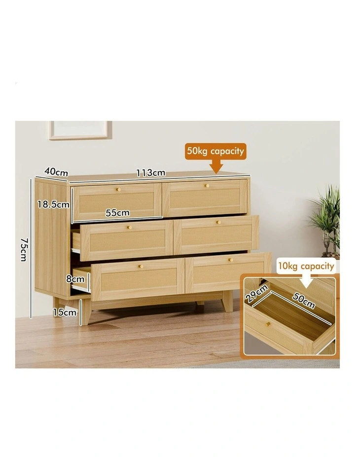 6 Chest of Drawers in Wood image 6
