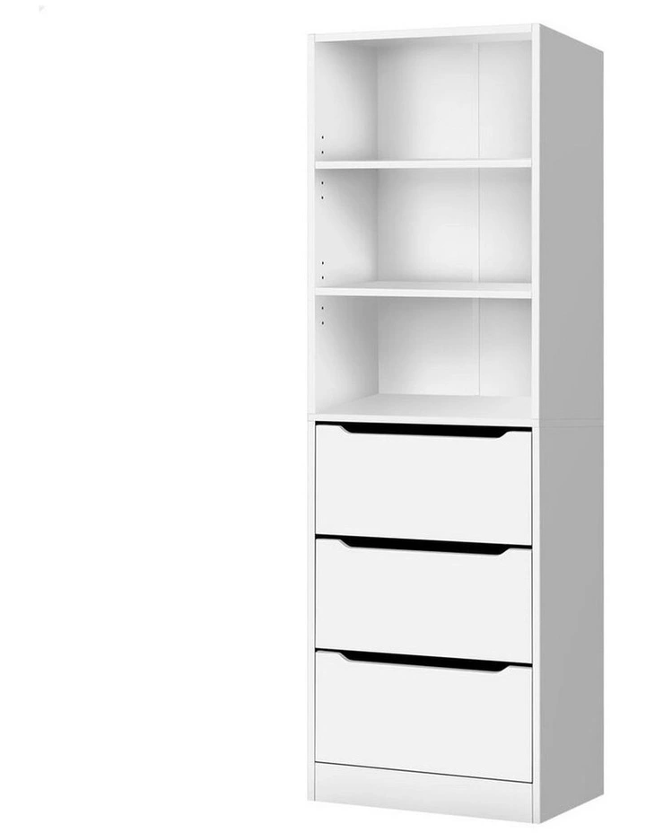 Clothes Storage Cabinet Wardrobe in White image 1