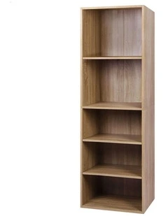 Clothes Cabinet 5 Shelves Wardrobe in Wood