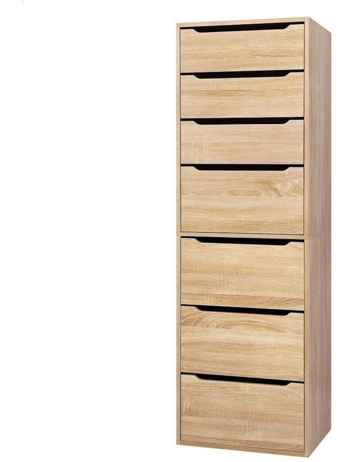 Wardrobe Clothes Cabinet 7 Drawers e in Wood image 1