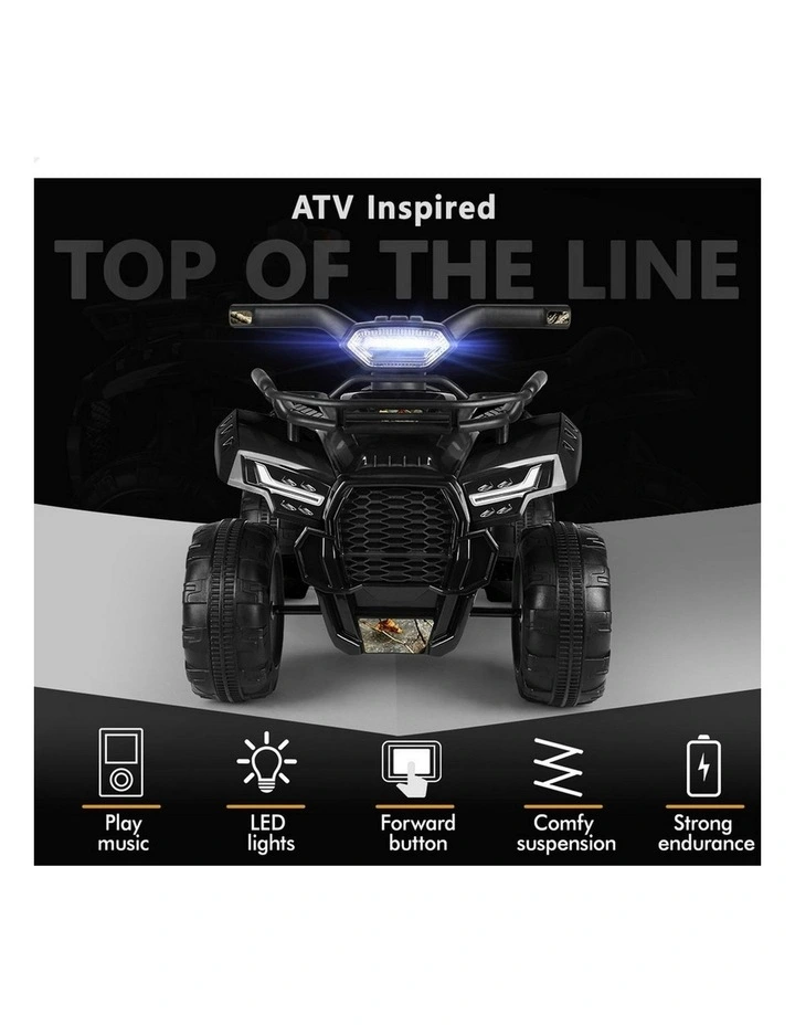 Electric With LED Lights Ride On ATV Toy image 3