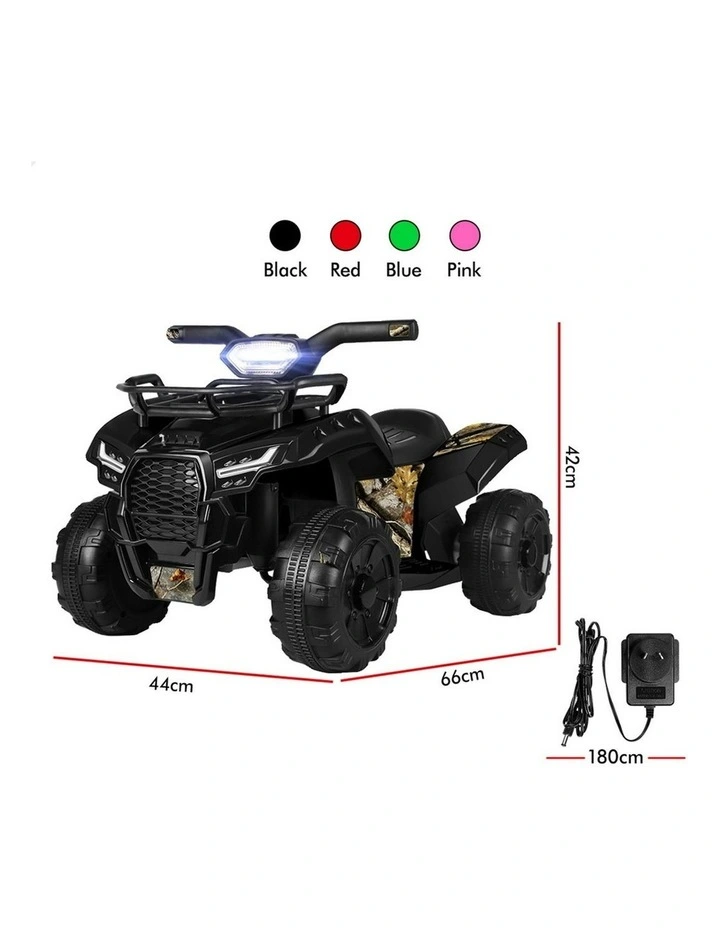 Electric With LED Lights Ride On ATV Toy image 6