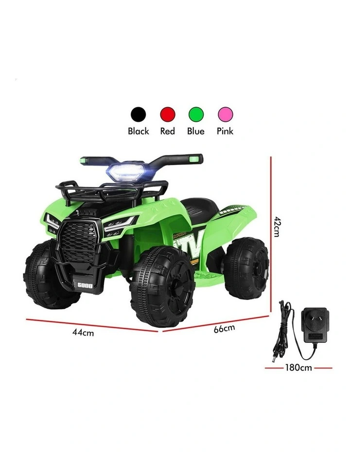Electric With LED Lights Ride On ATV Toy image 6