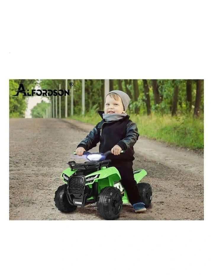 Electric With LED Lights Ride On ATV Toy image 7