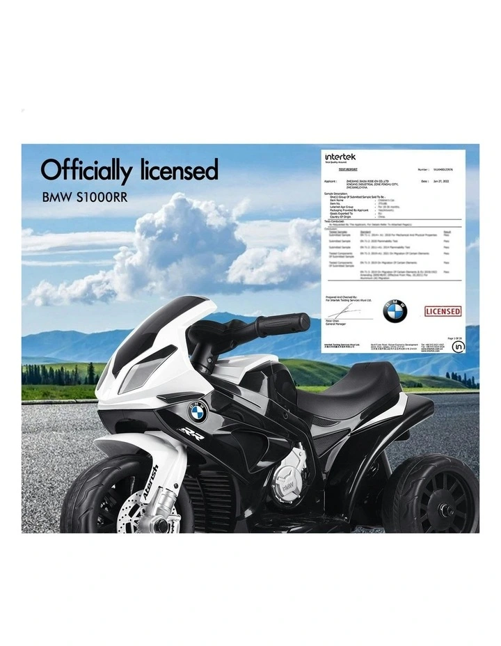 BMW Licensed Ride On Motorcycle Toy image 3