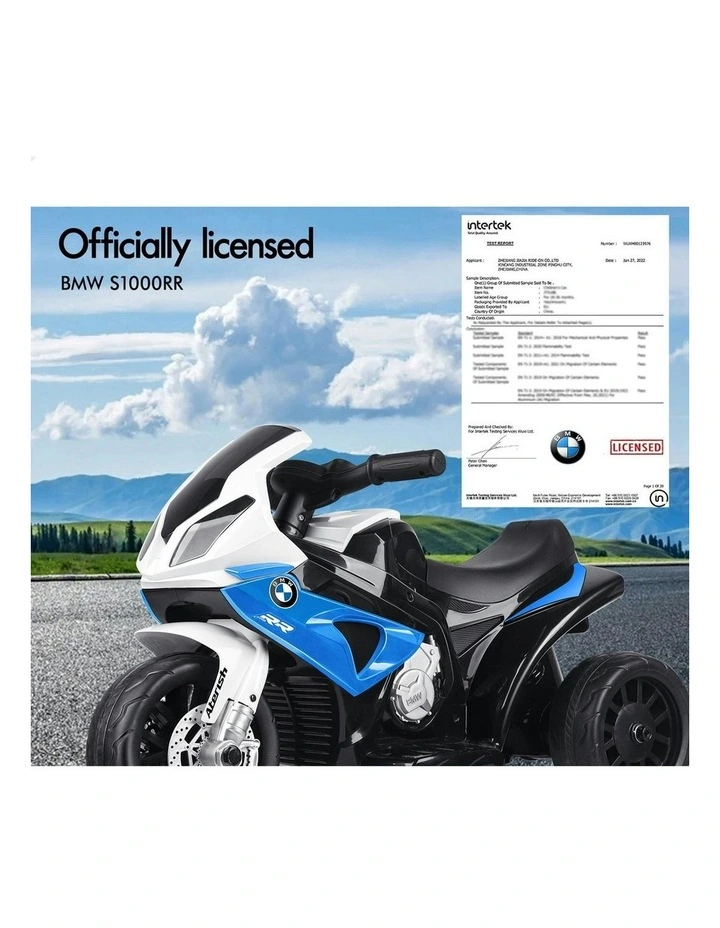 BMW Licensed Ride On Motorcycle Toy image 3