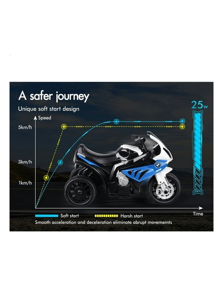BMW Licensed Ride On Motorcycle Toy image 5