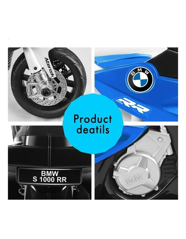 BMW Licensed Ride On Motorcycle Toy image 6