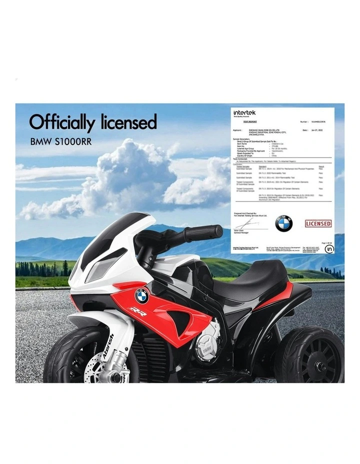 BMW Licensed Ride On Motorcycle Toy image 3