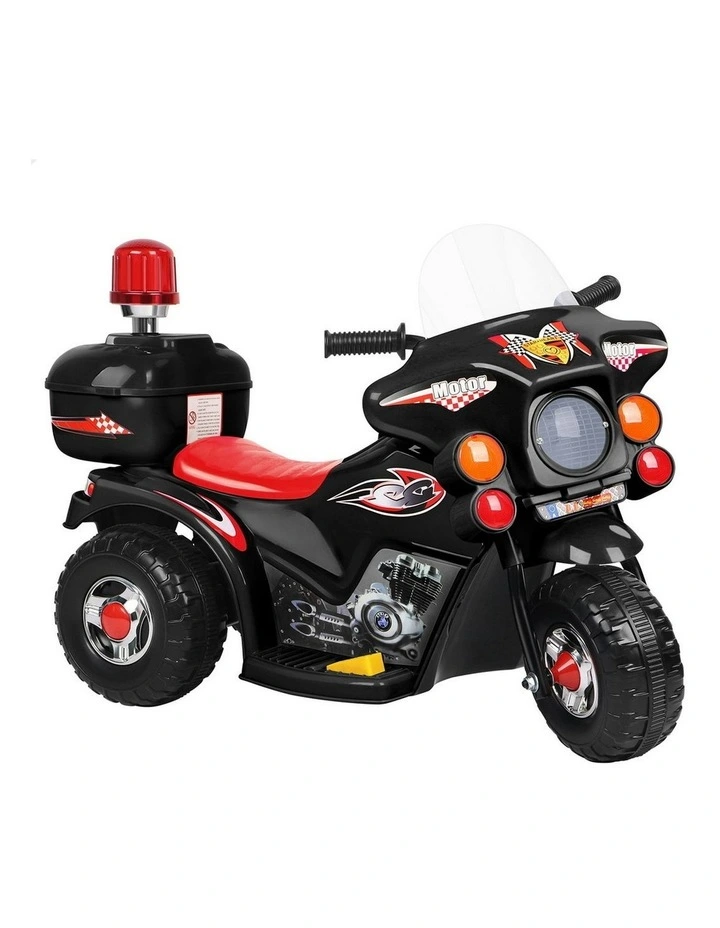 6V Electric 25W Motor MP3 Ride On Police Motorcycle Toy image 1