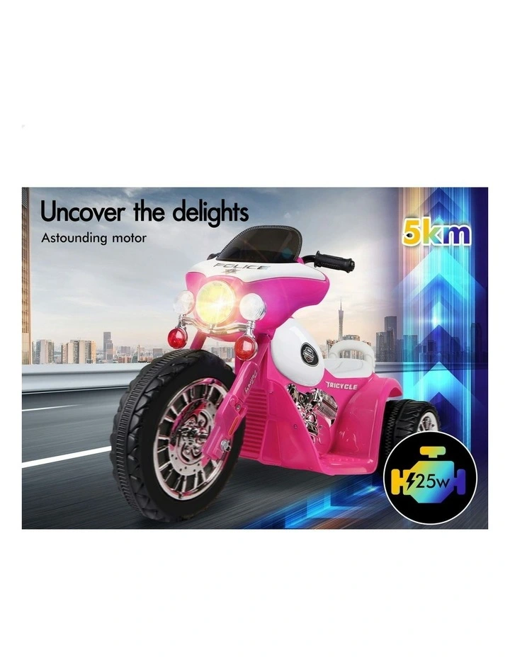 Electric 25W Motor Harley-Inspired Ride On Motorcycle Toy image 3