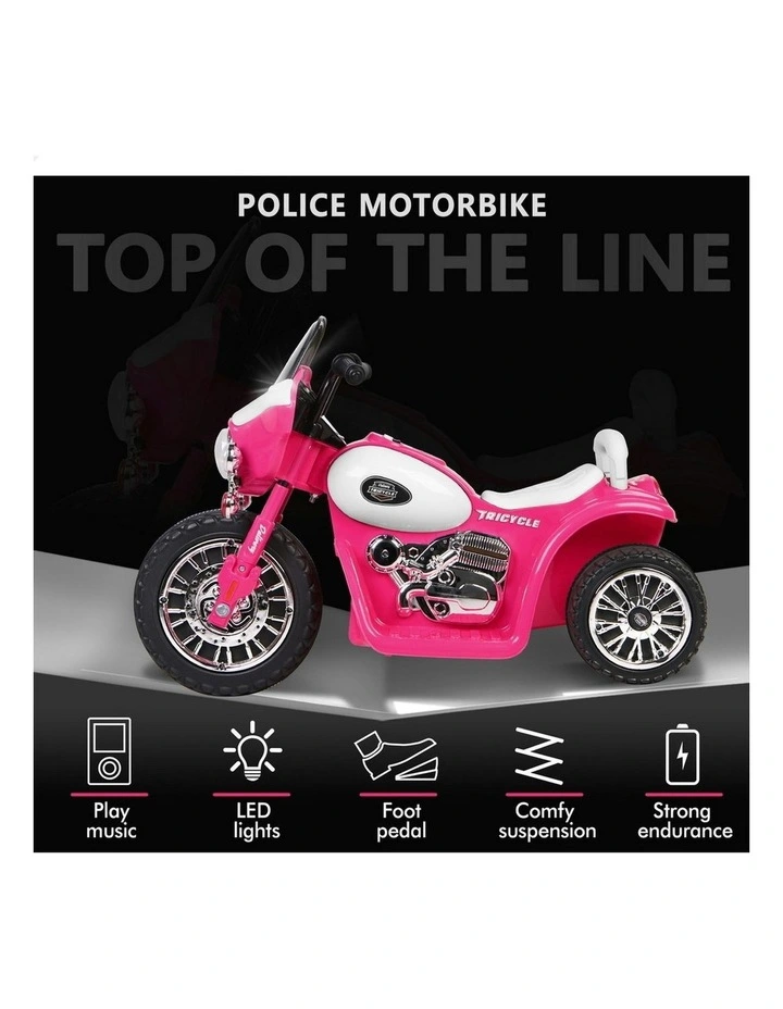 Electric 25W Motor Harley-Inspired Ride On Motorcycle Toy image 4