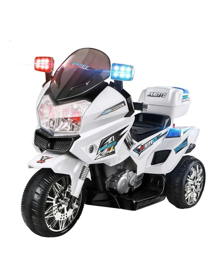 Electric 60W Motors BMW Inspired Ride On Patrol Motorcycle Toy image 1