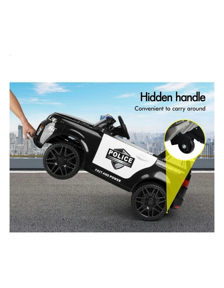 12V Electric Ride On Police Car Toy image 4