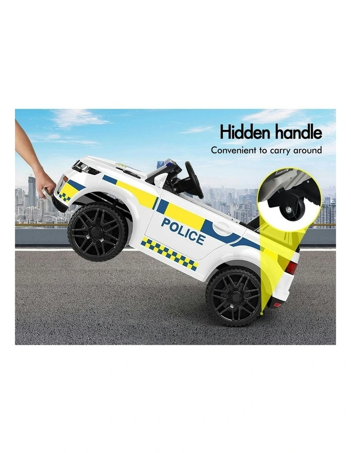 12V Electric Ride On Police Car Toy image 4