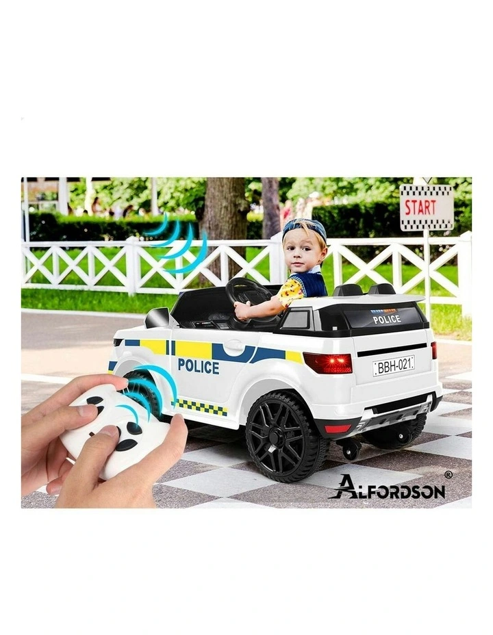 12V Electric Ride On Police Car Toy image 6