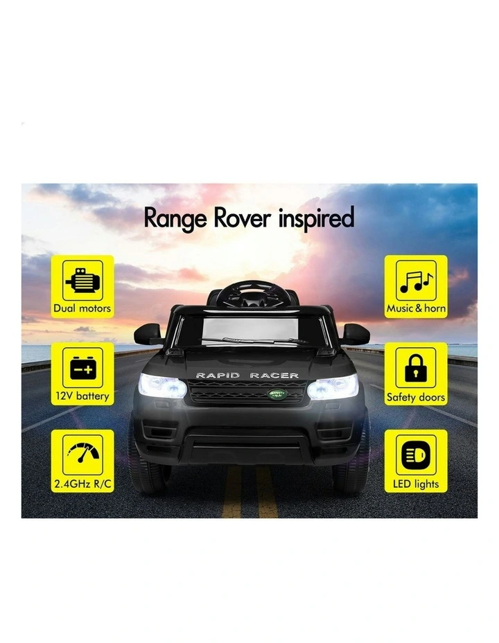 MP3 LED Light Ride On Remote Car Toy image 3