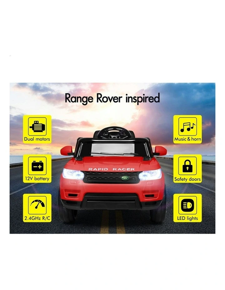 MP3 LED Light Ride On Remote Car Toy image 3