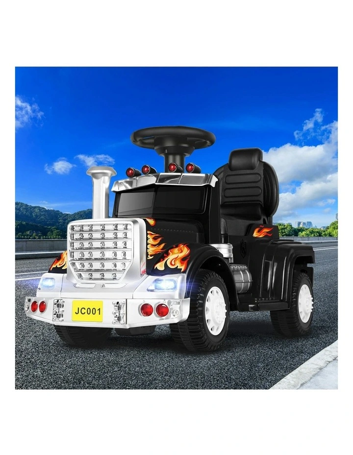 25W Motor With LED Lights Ride On Electric Truck Toy image 2