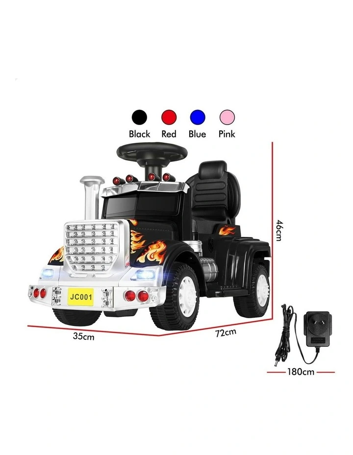 25W Motor With LED Lights Ride On Electric Truck Toy image 5
