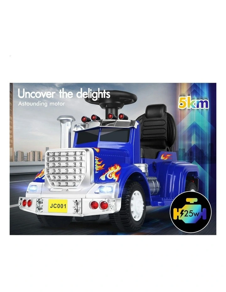 25W Motor With LED Lights Ride On Electric Truck Toy image 4