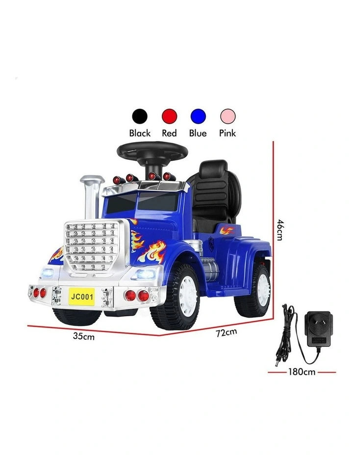 25W Motor With LED Lights Ride On Electric Truck Toy image 5