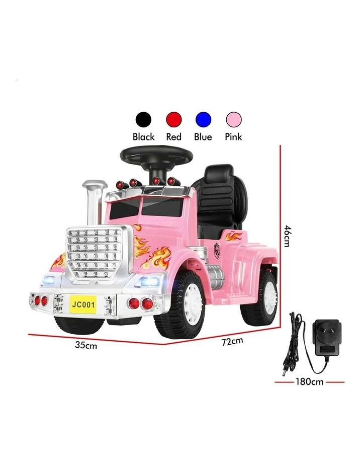 25W Motor With LED Lights Ride On Electric Truck Toy image 5