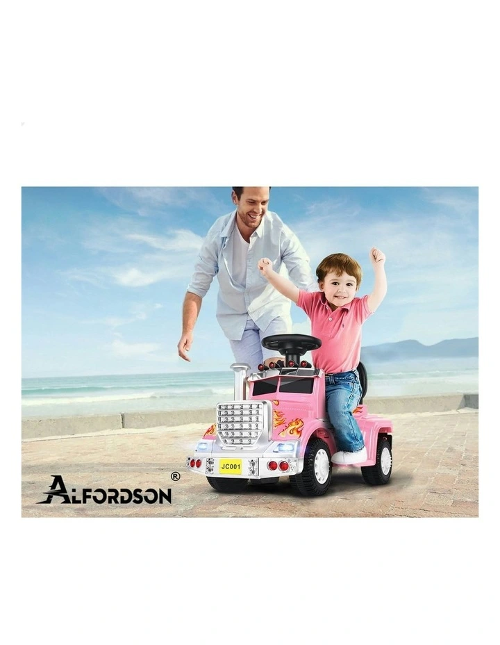 25W Motor With LED Lights Ride On Electric Truck Toy image 6