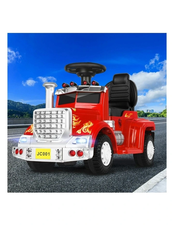25W Motor With LED Lights Ride On Electric Truck Toy image 2