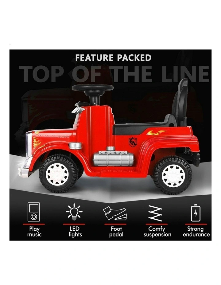 25W Motor With LED Lights Ride On Electric Truck Toy image 3