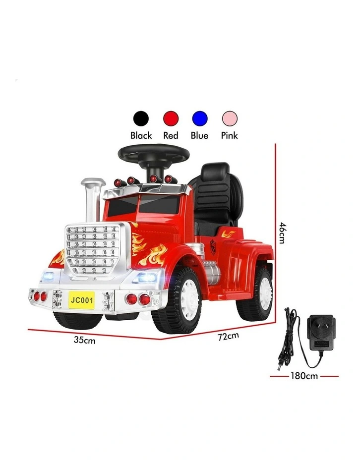25W Motor With LED Lights Ride On Electric Truck Toy image 5