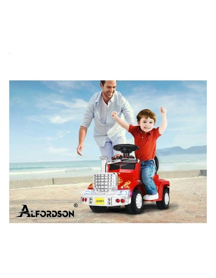 25W Motor With LED Lights Ride On Electric Truck Toy image 6