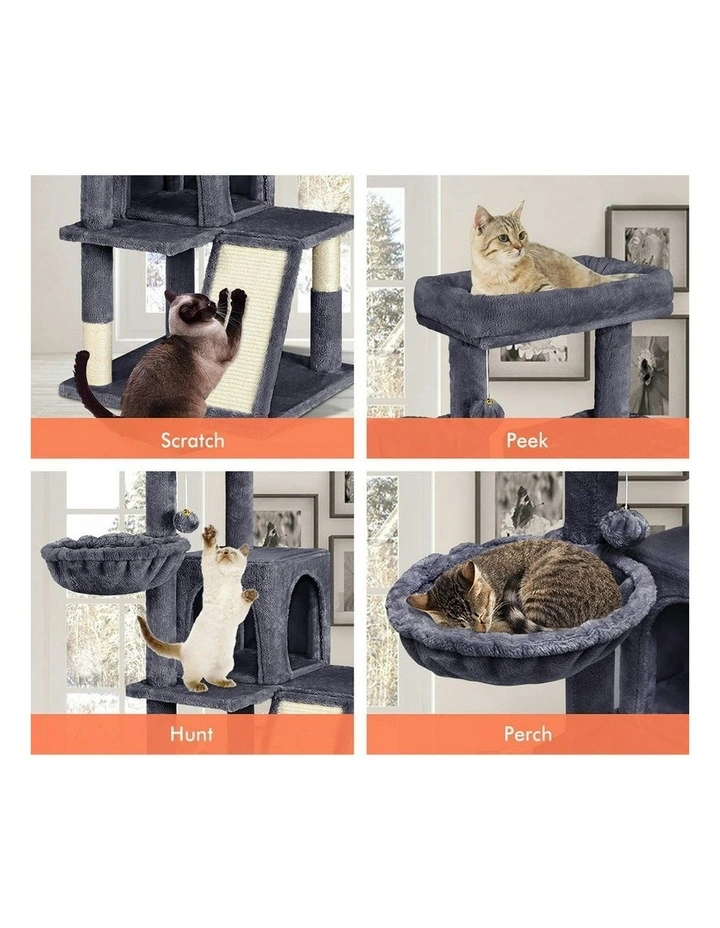 Cat Tree 100cm in Grey image 5