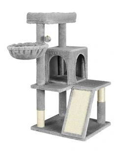 Cat Tree 100cm in Light Grey