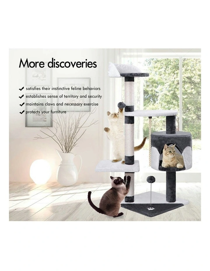 Cat Tree 112cm in Multi image 5