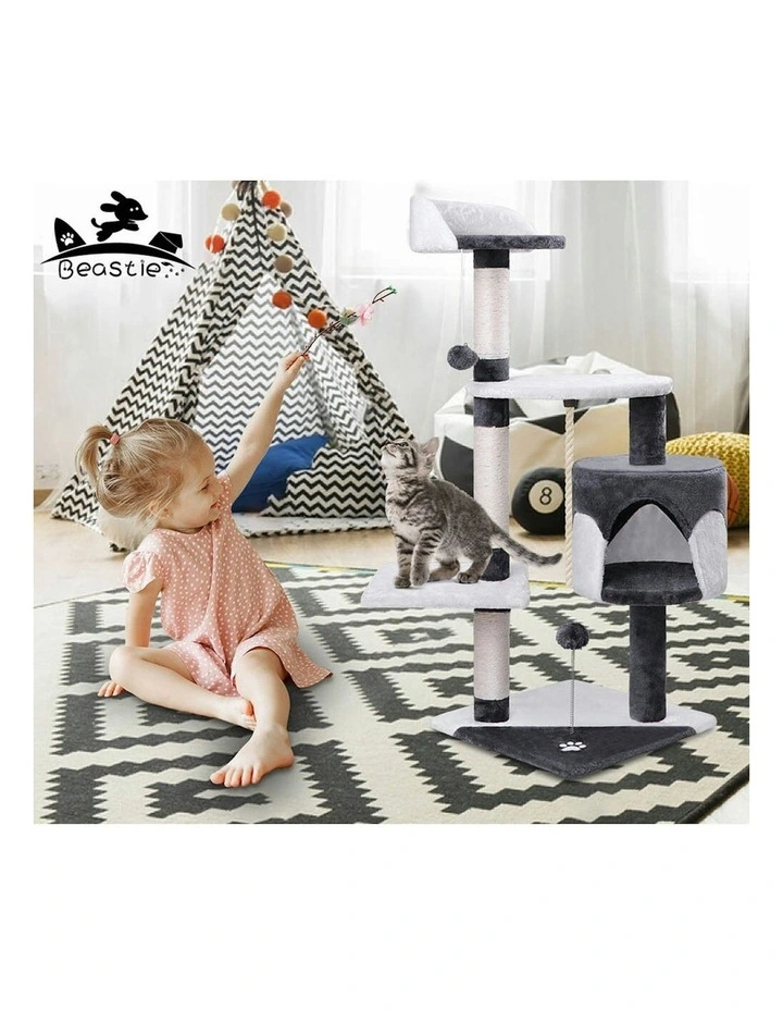 Cat Tree 112cm in Multi image 6