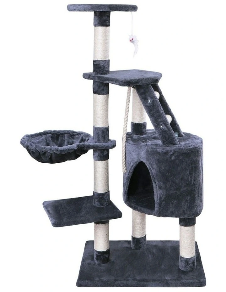 Cat Tree 120cm in Grey image 1