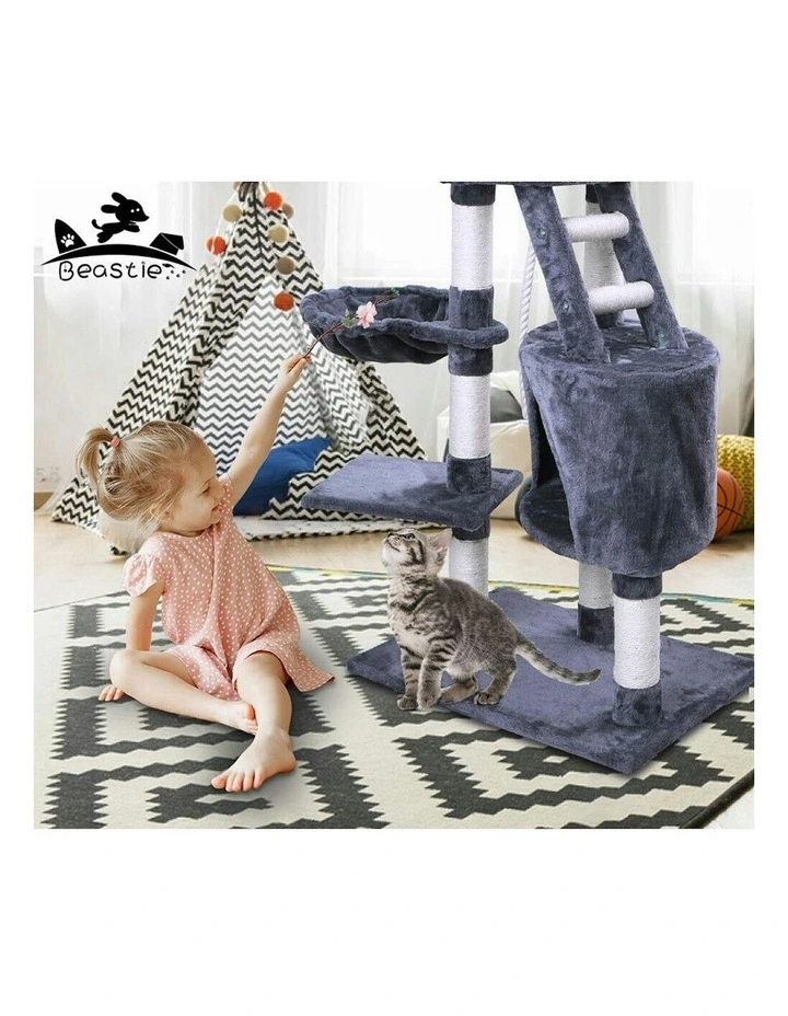 Cat Tree 120cm in Grey image 6