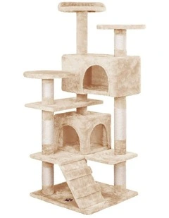 Cat Tree 134cm in Beige