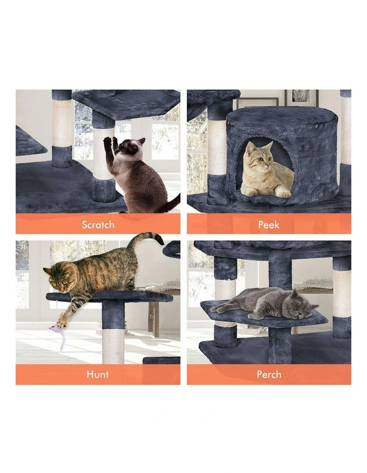 Scratcher Tower Tree 203cm in Grey image 5