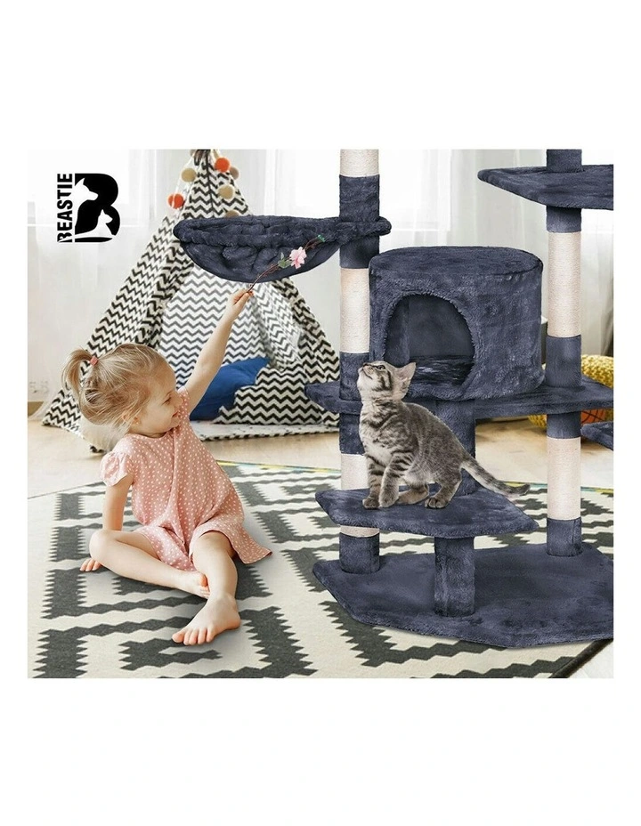 Scratcher Tower Tree 203cm in Grey image 7