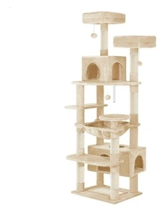 Scratching Post Tree Tower in Beige