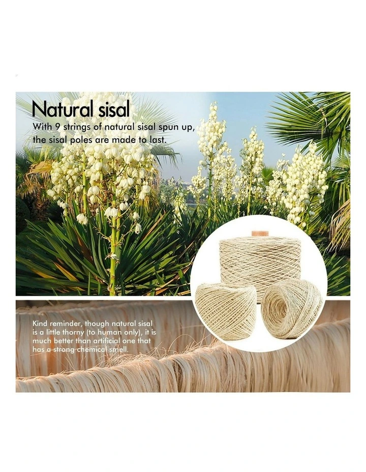 Scratching Post Tree Tower in Beige image 5