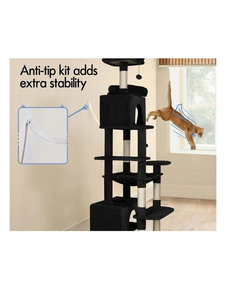 Scratching Post Tree Tower in Black image 6