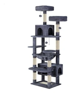Scratching Post Tree Tower in Grey