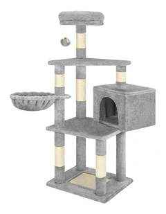 Scratching Post Tree 130cm in Grey