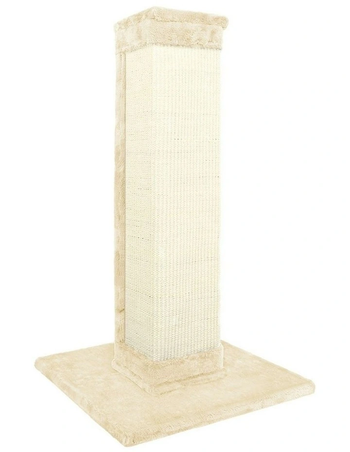 Scratcher Tower Scratching Post Cat Tree 92cm in Beige image 1