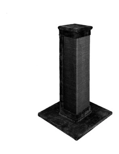 Wood Tower Scratching Post Condo House Cat Tree 92cm in Black